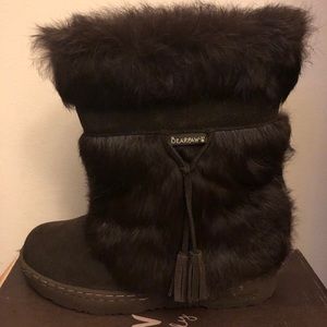 New Bearpaw Sonjo II Rabbit Fur Boots 6